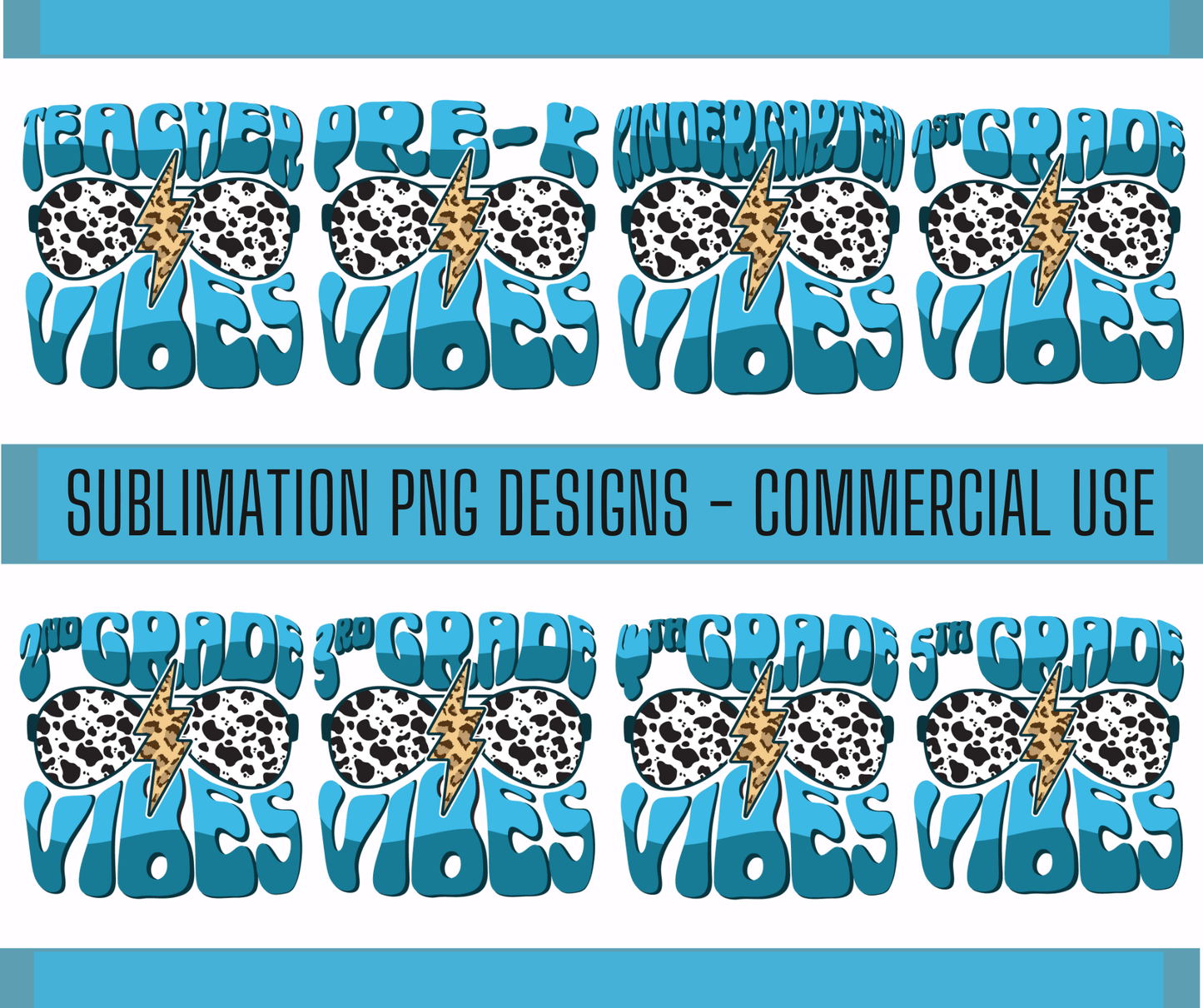 Sublimation PNG Sublimation PNG - 8x Back to school Vibes PNG Bundle, PNG Mega Bundle,Retro Shirt PNG Design, Grade school Design, Digital Download-Tumblerwrapdesigns