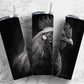 Chicken 20oz Sublimation Tumbler Designs, Charcoal Painting 9.2 x 8.3” Straight Skinny Tumbler, Tumbler Wrap PNG