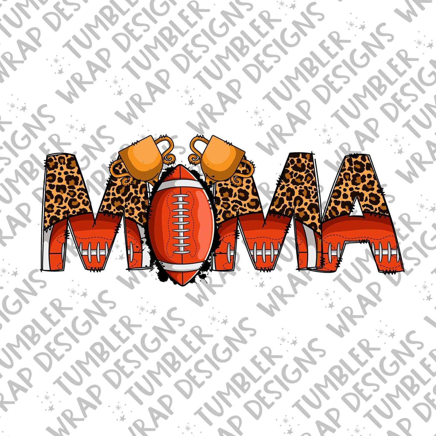 Mama Football Sublimation PNG Design, Grid Iron Mama Digital Download PNG File, Commercial Use