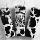 Cowhide White 20oz Sublimation Tumbler Designs, Make The World A Kinder Place 9.2 x 8.3” Straight Skinny Tumbler PNG 23