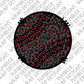 Softball Sublimation PNG Design, Dark leopard print Digital Download PNG File, Commercial Use
