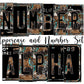 Country Western Number Plate Alphabet Uppercase Numbers PNG, Bull skull Alphabet PNG Digital Download