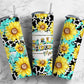 cow print sunflowers 20oz Sublimation Tumbler Designs, small business 9.2 x 8.3” Straight Skinny Tumbler Wrap PNG