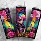 20oz Sublimation Tumbler Designs, 9.2 x 8.3” Straight Skinny Tumbler Wrap PNG, Sublimation Design PNG