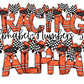 Racing Doodle Letters