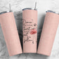 Dance with your heart and your feet will follow 20oz Sublimation Tumbler Designs, Ballet 9.2 x 8.3” Straight Skinny Tumbler Wrap PNG