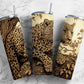 Cheetah 20oz Sublimation Tumbler Designs,Engraved Wood 9.2 x 8.3” Straight Skinny Tumbler, Tumbler Wrap PNG