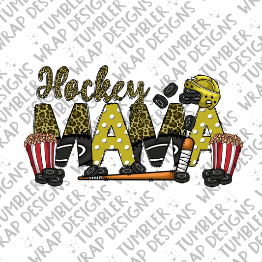 Hockey puck Sublimation PNG Design, Hockey mama Digital Download PNG File, Commercial Use