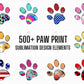 Sublimation PNG Sublimation PNG - 500+ Doodle Paw Print Design Elements, Commercial Use, Sublimation Design Bundle, Doodle Peace Love Clip Art, Sublimation PNG, Dog Paw-Tumblerwrapdesigns