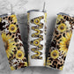 Cow Hide Leopard Sunflowers Mama Seamless 20oz Sublimation Tumbler, Mothers. Mama Tumbler, 00p0006 Tumbler, Mom Tumbler Wrap PNG