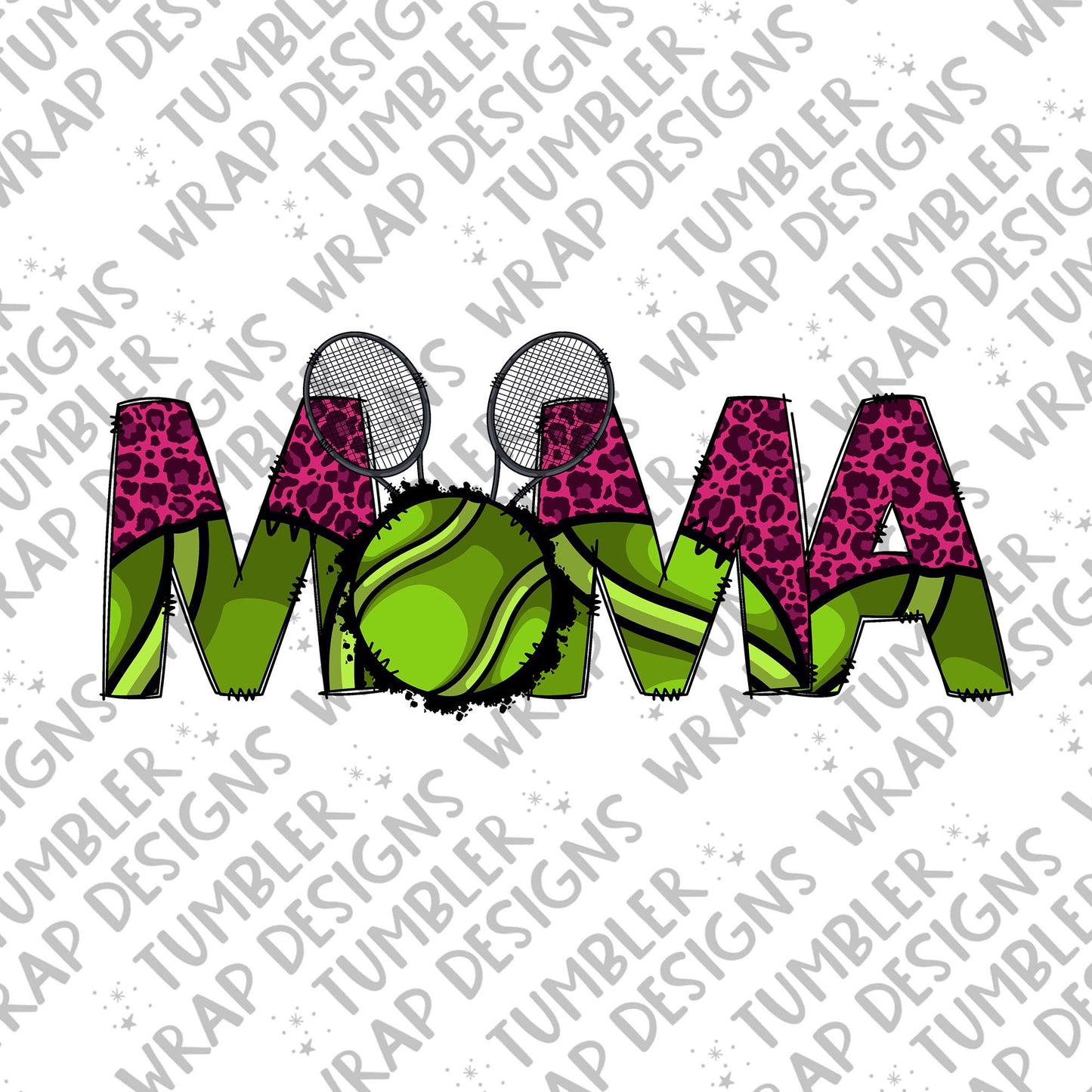 Mama Sublimation PNG Design, tennis ball Digital Download PNG File, Commercial Use