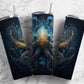 Dark octopus 20oz Sublimation Tumbler Designs, Nautical ocean 9.2 x 8.3” Straight Skinny Tumbler Wrap PNG