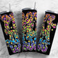 Rainbow Leopard Print 20oz Sublimation Tumbler Designs, Prove Them Wrong Star 9.2 x 8.3” Straight Skinny Tumbler PNG