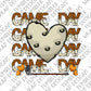 Sublimation PNG Sublimation PNG - Game day Sublimation PNG Design, Love heart golf ball Digital Download PNG File, Commercial Use-Tumblerwrapdesigns