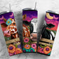 Cow Neon 20oz Sublimation Tumbler Designs, Western Country9.2 x 8.3” Straight Skinny Tumbler Wrap PNG, Sublimation Design PNG