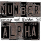 Brown Leather Number Plate Alphabet Uppercase Numbers PNG, Country Western Alphabet PNG Digital Download