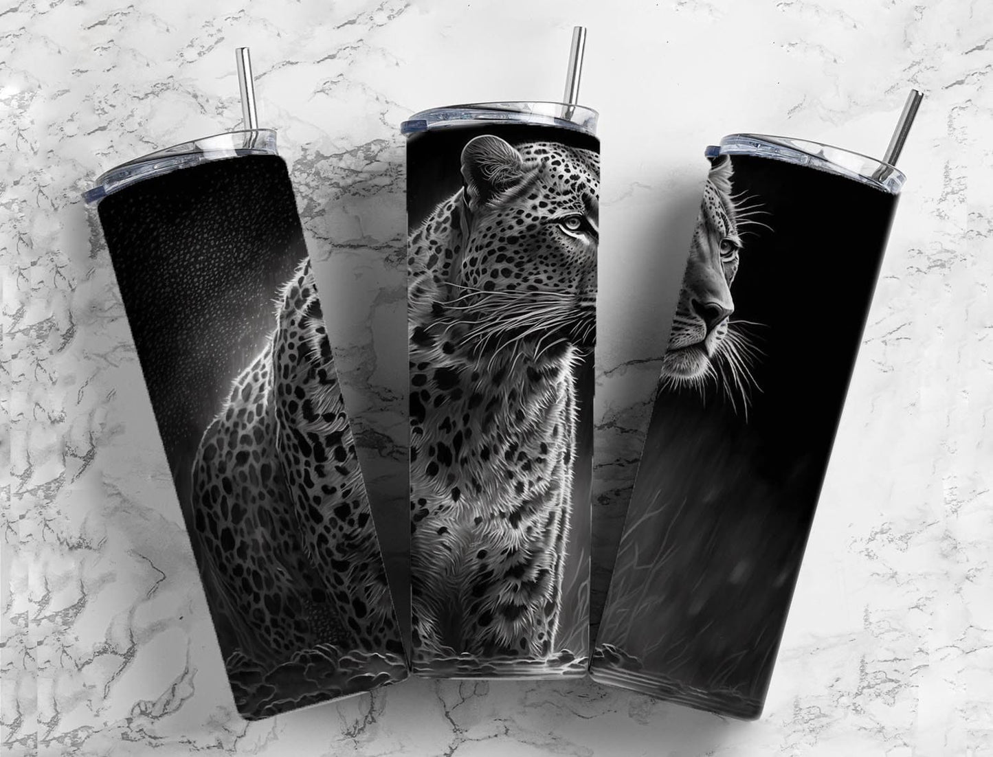 20oz Sublimation Tumbler Designs, Charcoal Painting 9.2 x 8.3” Straight Skinny Tumbler, Tumbler Wrap PNG