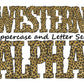 Cheetah print Doodle Letters Western Alphabet, Animal print Alphabet PNG, Entire Doodle Alphabet Uppercase and Numbers PNG