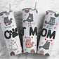 Cat Mom 20oz Sublimation Tumbler Designs, Cat Heart 9.2 x 8.3”  Tumbler Png, Digital Download