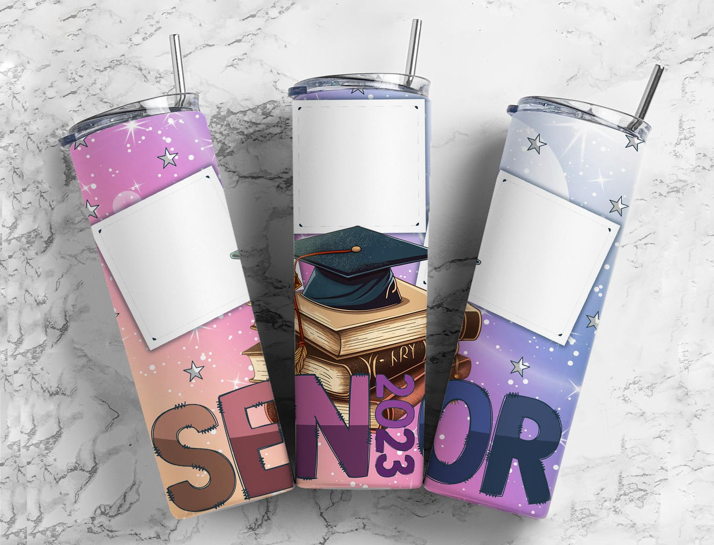 Senior Star 20oz Sublimation Tumbler Designs, Senior Graduate 9.2 x 8.3”  Tumbler Png, Digital Download