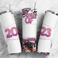 Class of 2023 20oz Sublimation Tumbler Designs, Pink Leopard 9.2 x 8.3”  Tumbler Png, Digital Download