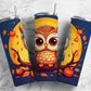 Pumpkins Owl 20oz Sublimation Tumbler Designs, Moon Owl 9.2 x 8.3”  Tumbler Png, Digital Download