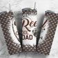 Reel Cool Dad 20oz Sublimation Tumbler Designs, Fishing Dad 9.2 x 8.3”  Tumbler Png, Digital Download