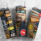 School Bus driver 20oz Sublimation Tumbler Designs, 9.2 x 8.3” Straight Skinny Tumbler Wrap PNG