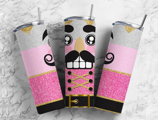 Toy Soldier 20oz Sublimation Tumbler Designs, Holiday Winter  9.2 x 8.3” Straight Skinny Tumbler, Tumbler Wrap PNG