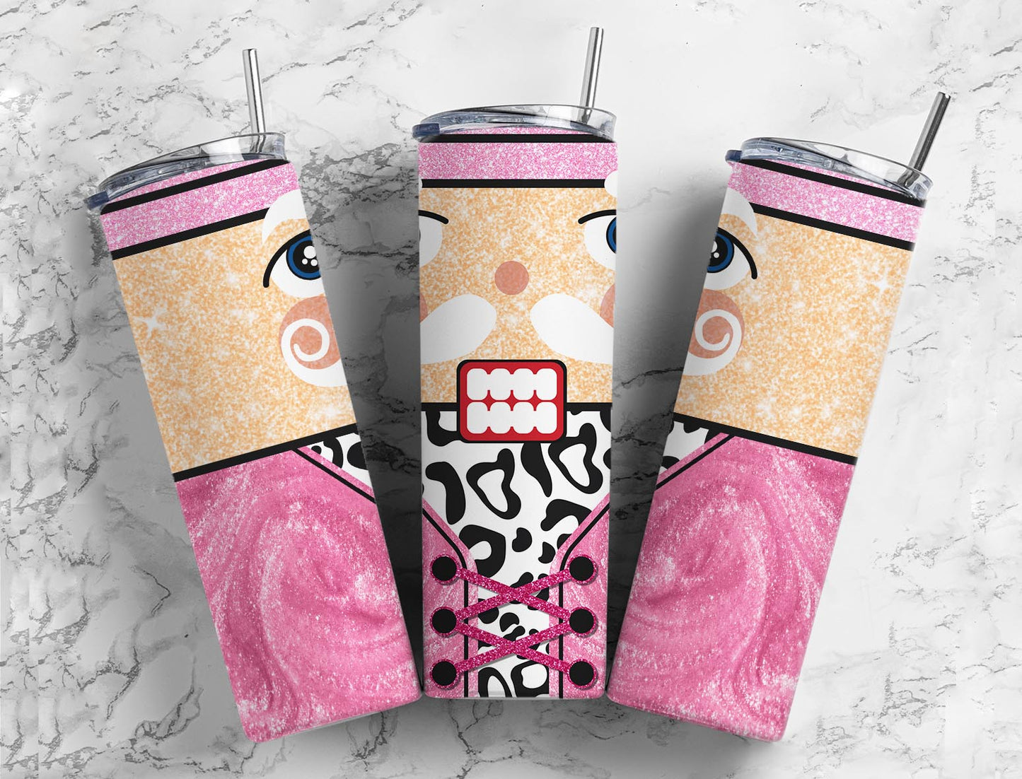 Toy Soldier Female 20oz Sublimation Tumbler Designs, Holiday 9.2 x 8.3” Straight Skinny Tumbler, Tumbler Wrap PNG