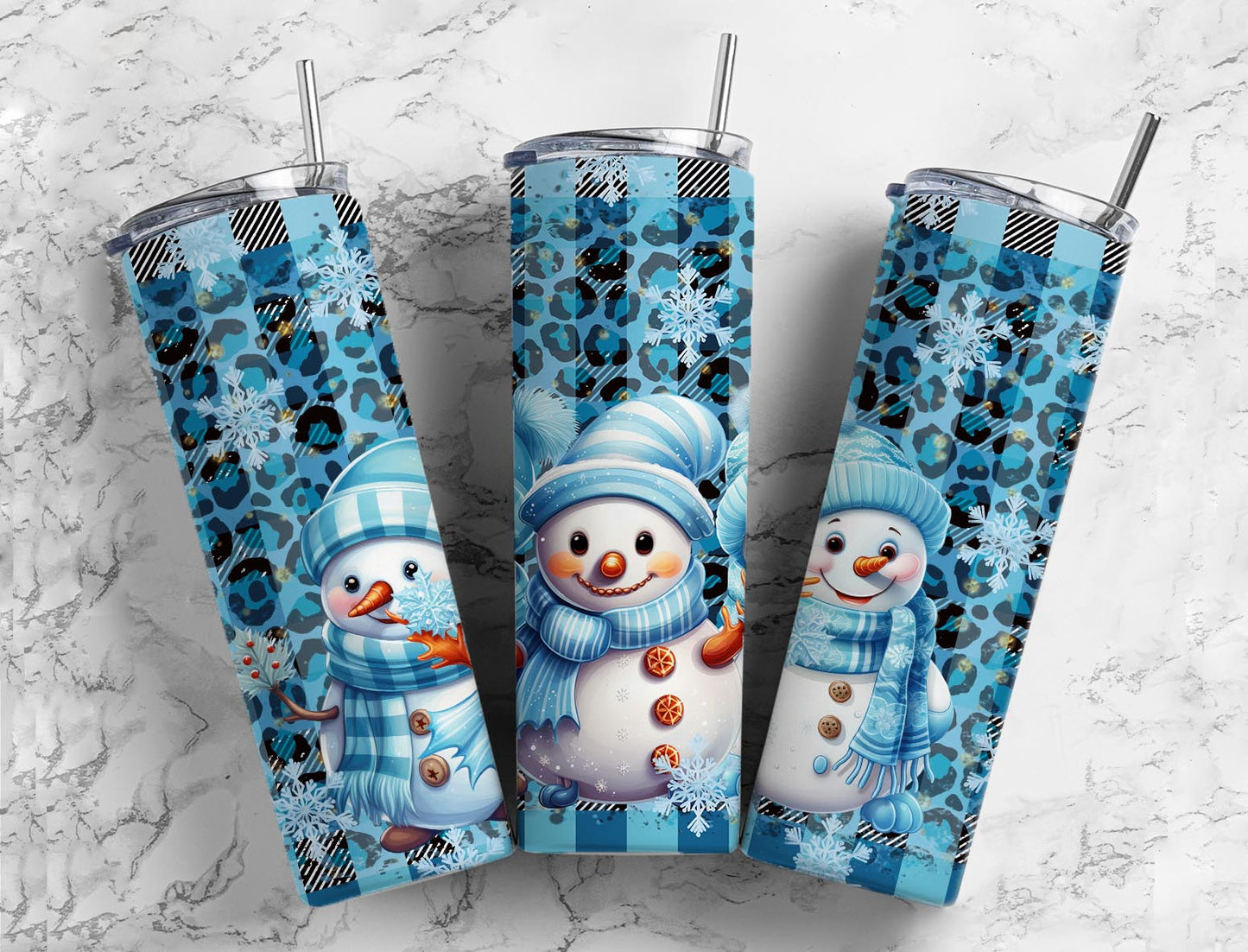 Snowman Winter Cold 20oz Sublimation Tumbler Designs, Snow 9.2 x 8.3” Straight Skinny Tumbler, Tumbler Wrap PNG