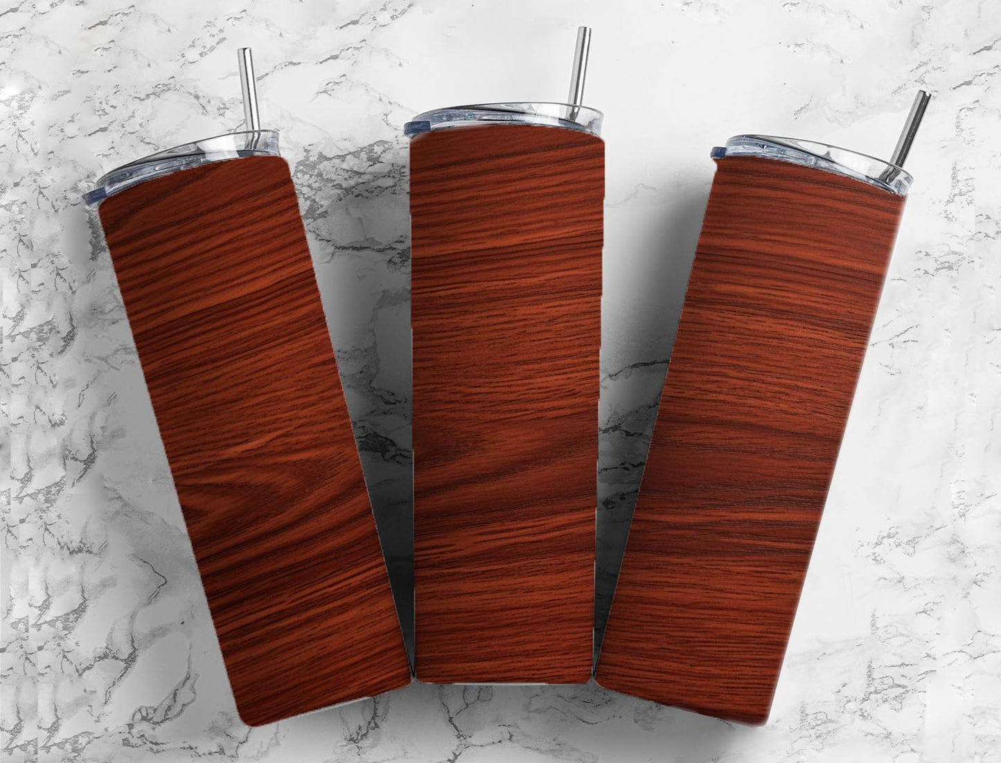 Brown timber 20oz Sublimation Tumbler Designs, wood grain 9.2 x 8.3” Straight Skinny Tumbler Wrap PNG