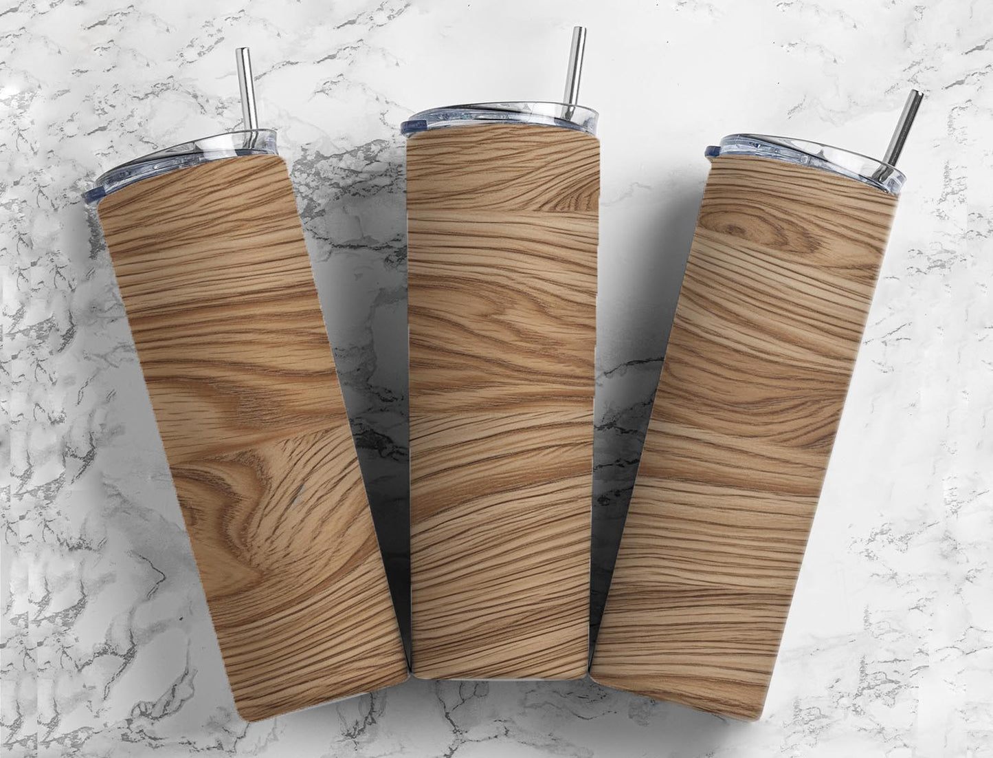 Wood timber 20oz Sublimation Tumbler Designs, light wood 9.2 x 8.3” Straight Skinny Tumbler Wrap PNG