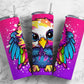 Eagle baby 20oz Sublimation Tumbler Designs, colorful cartoon 9.2 x 8.3” Straight Skinny Tumbler Wrap PNG