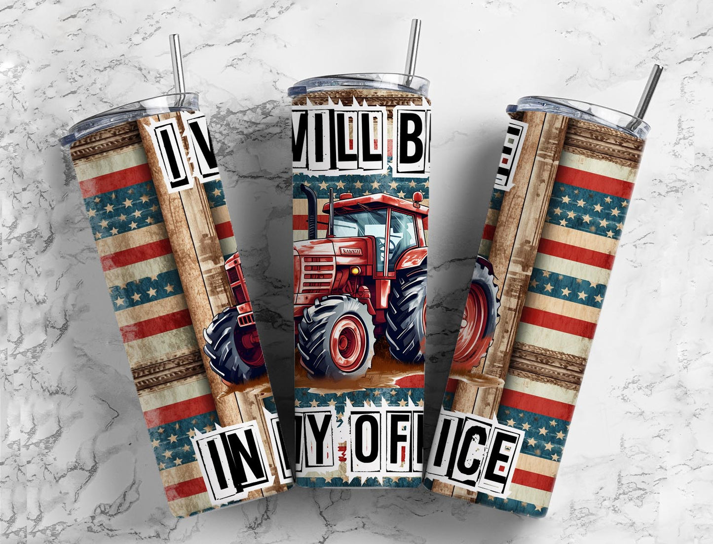 American Farmer Truck 20oz Sublimation Tumbler Designs, Im in my Office  9.2 x 8.3”  Tumbler Png, Digital Download