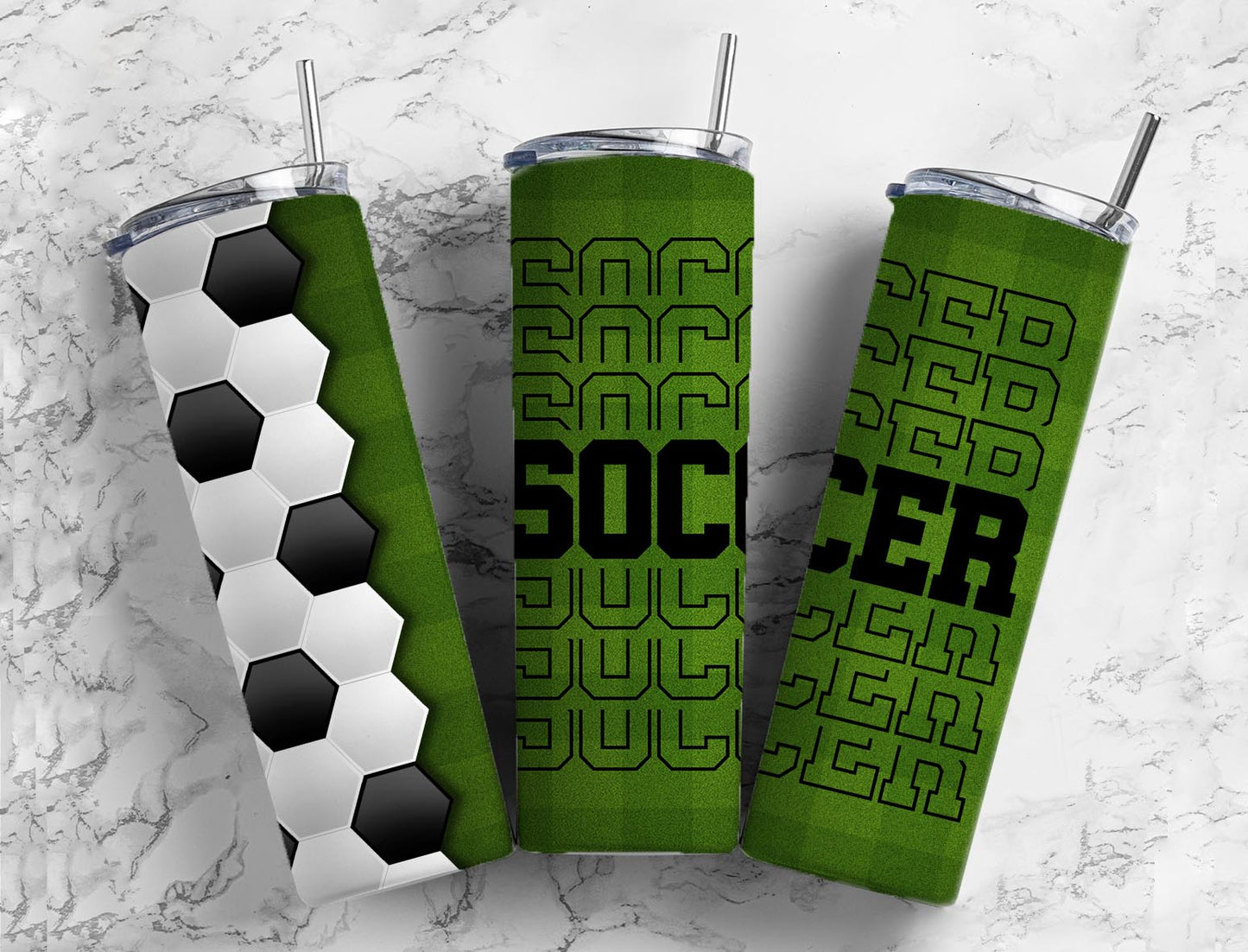 Soccer 20oz Sublimation Tumbler Designs, Soccer Black and White 9.2 x 8.3”  Tumbler Png, Digital Download