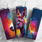 Colorful Painted Donkey 20oz Sublimation Tumbler Designs, Colorful Donkey 9.2 x 8.3”  Tumbler Png, Digital Download