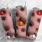 Pumpkin Fall 20oz Sublimation Tumbler Designs, 3D Inflated puff 9.2 x 8.3 Tumbler Png, Digital Download