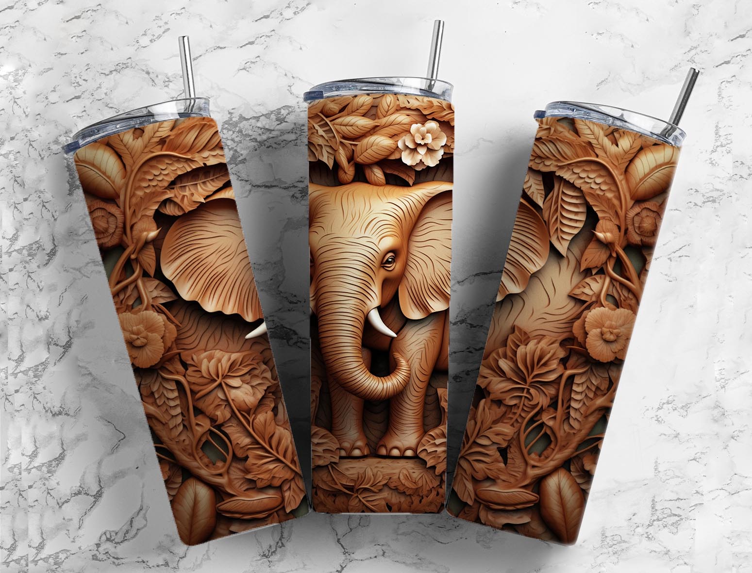 Sublimation PNG Sublimation PNG - 40 Tooled Leather PNG Bundle , Straight Tumbler, Design Bundle, Rustic West 20oz Straight Tumbler, Sunflower Tumbler Wrap, Digital Download-Tumblerwrapdesigns