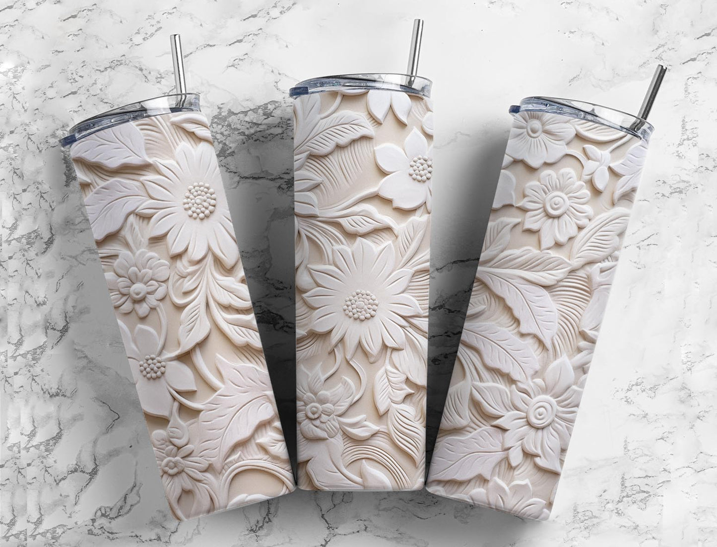 Sublimation PNG Sublimation PNG - 40 Tooled Leather PNG Bundle , Straight Tumbler, Design Bundle, Rustic West 20oz Straight Tumbler, Sunflower Tumbler Wrap, Digital Download-Tumblerwrapdesigns