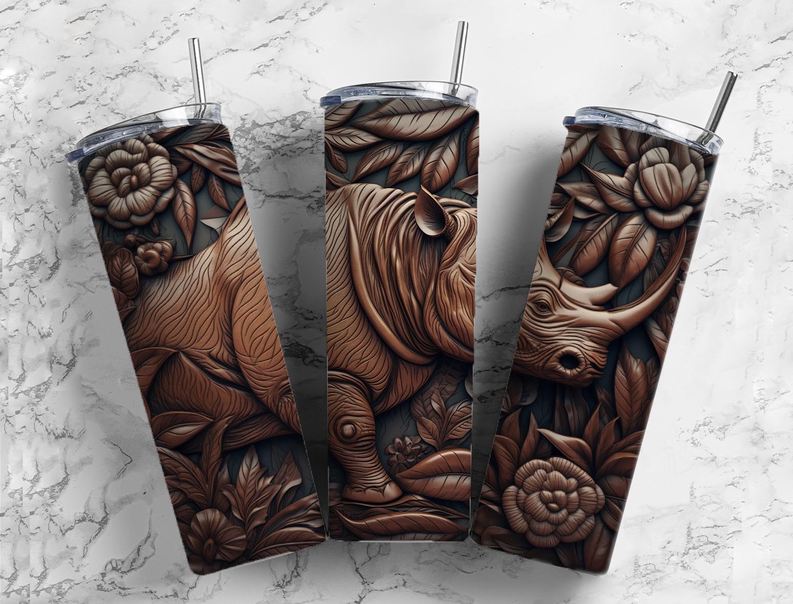 Sublimation PNG Sublimation PNG - 40 Tooled Leather PNG Bundle , Straight Tumbler, Design Bundle, Rustic West 20oz Straight Tumbler, Sunflower Tumbler Wrap, Digital Download-Tumblerwrapdesigns