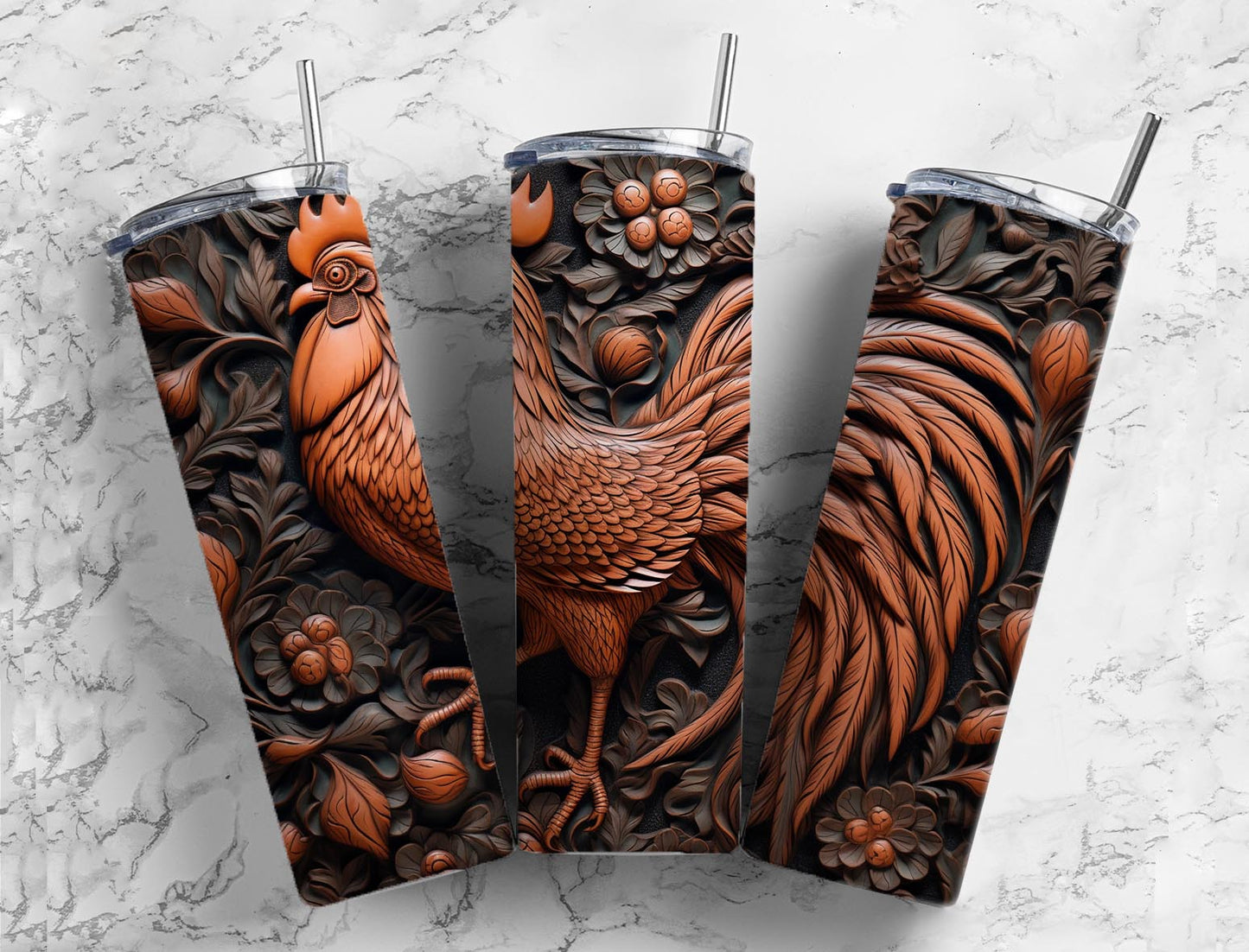 Sublimation PNG Sublimation PNG - 40 Tooled Leather PNG Bundle , Straight Tumbler, Design Bundle, Rustic West 20oz Straight Tumbler, Sunflower Tumbler Wrap, Digital Download-Tumblerwrapdesigns