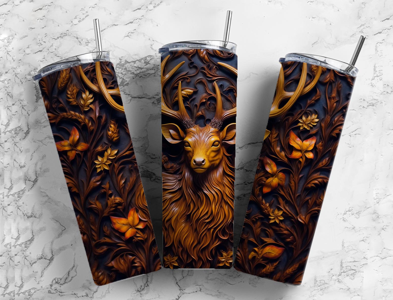 Sublimation PNG Sublimation PNG - 40 Tooled Leather PNG Bundle , Straight Tumbler, Design Bundle, Rustic West 20oz Straight Tumbler, Sunflower Tumbler Wrap, Digital Download-Tumblerwrapdesigns