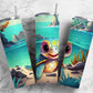 Colored Tortoise 20oz Sublimation Tumbler Designs, Painted Animals 9.2 x 8.3”  Tumbler Png, Digital Download