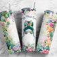 Crazy Plant Lady 20oz Sublimation Tumbler Designs, Floral Lady  9.2 x 8.3”  Tumbler Png, Digital Download