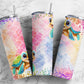 Rainbow Scale 20oz Sublimation Tumbler Designs, Colored Turtle 9.2 x 8.3”  Tumbler Png, Digital Download