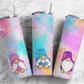 Rainbow Gnomes 20oz Sublimation Tumbler Designs, Sparkle Glitters 9.2 x 8.3”  Tumbler Png, Digital Download