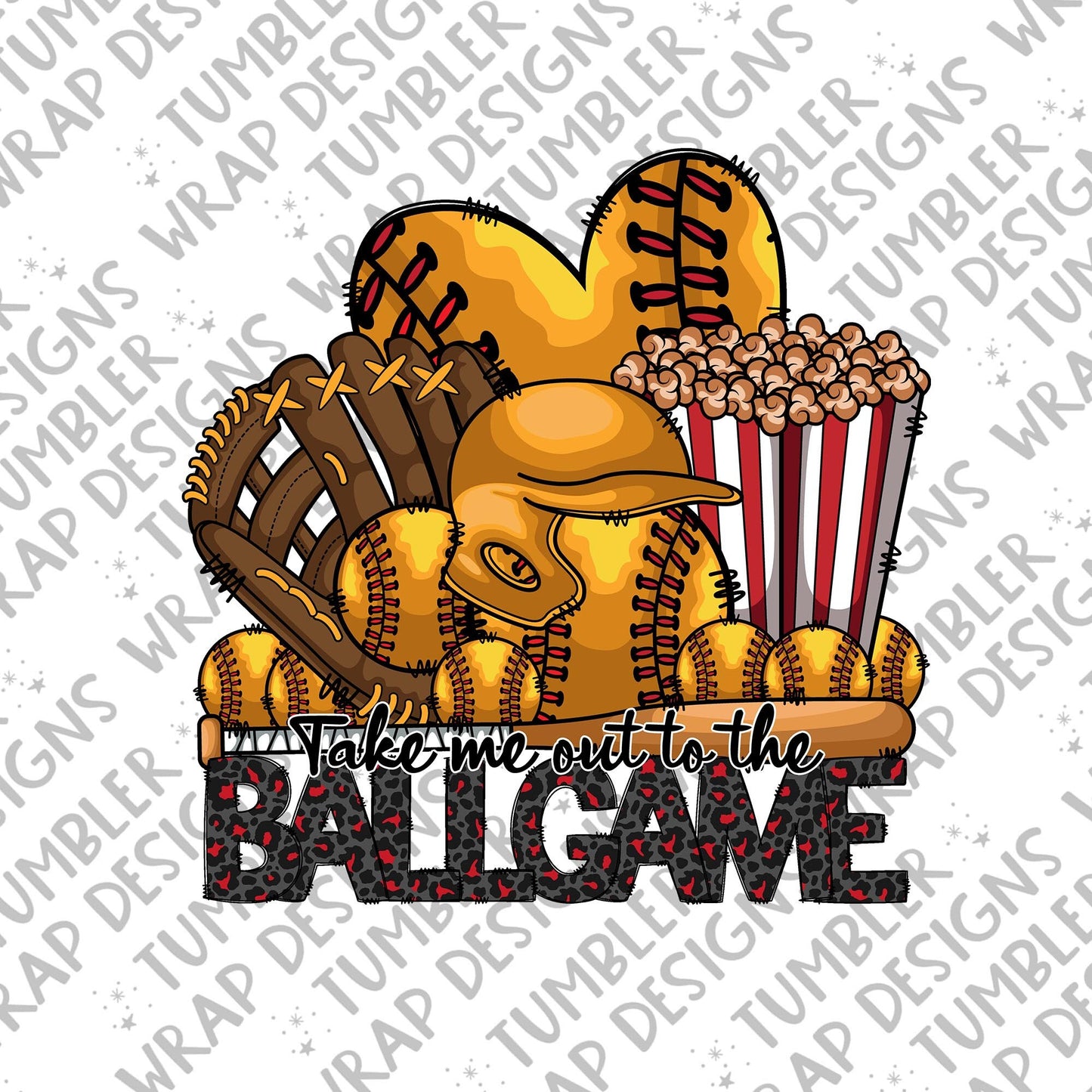 Take me to the ball game Sublimation PNG Design, Soft ball bat and glove Digital Download PNG File, Commercial Use