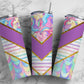 Rainbow Unicorn 20oz Sublimation Tumbler Designs, Pastel Girl 9.2 x 8.3” Straight Skinny Tumbler Wrap