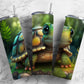 Cartoon tortoise 20oz Sublimation Tumbler Designs, Cute cartoon 9.2 x 8.3” Straight Skinny Tumbler Wrap PNG